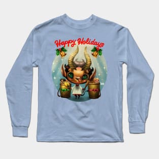 Kawaii krampus Long Sleeve T-Shirt